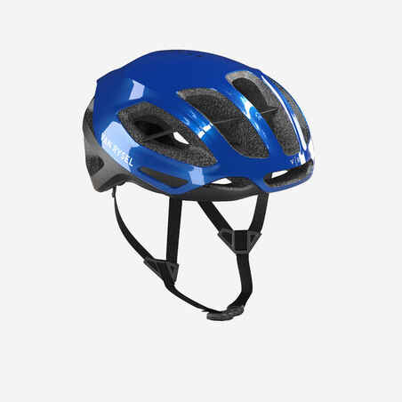 Modra čelada za cestno kolesarjenje RCR