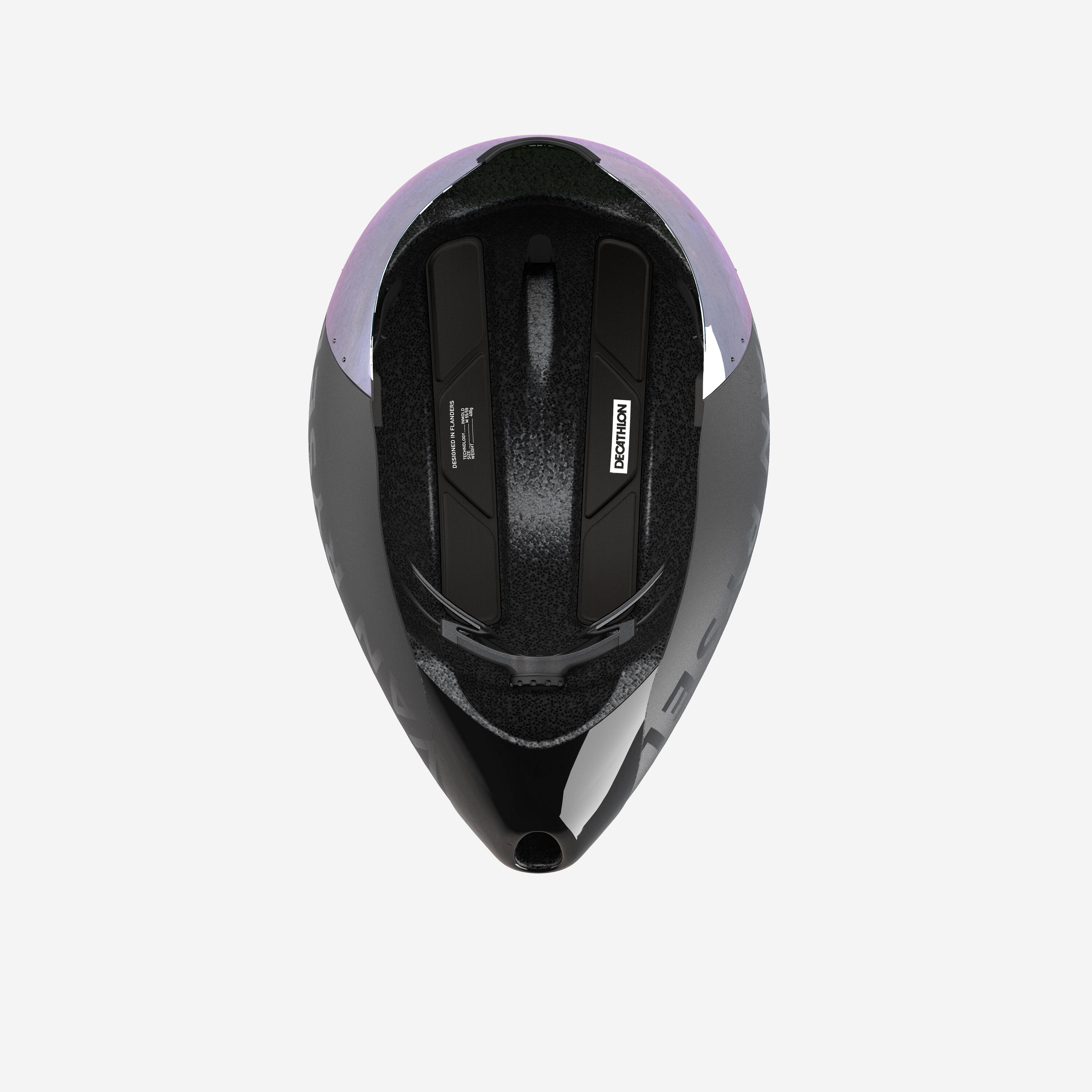 Casco de contrarreloj y triatlón negro XCR 7/10