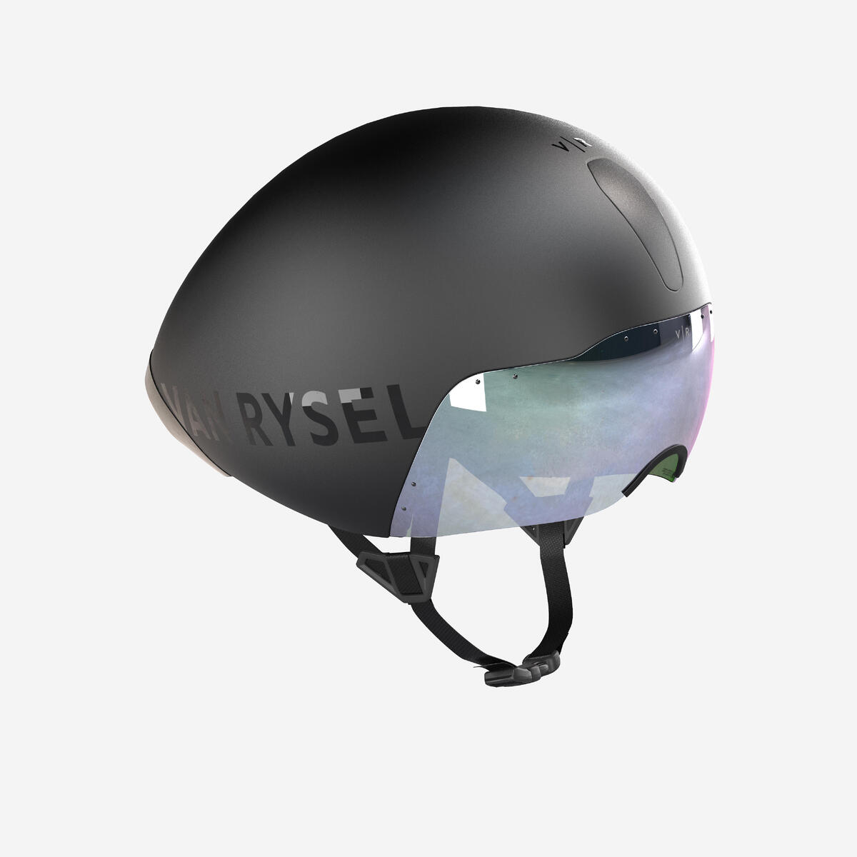 Casque contre la montre et triathlon, XCR noir