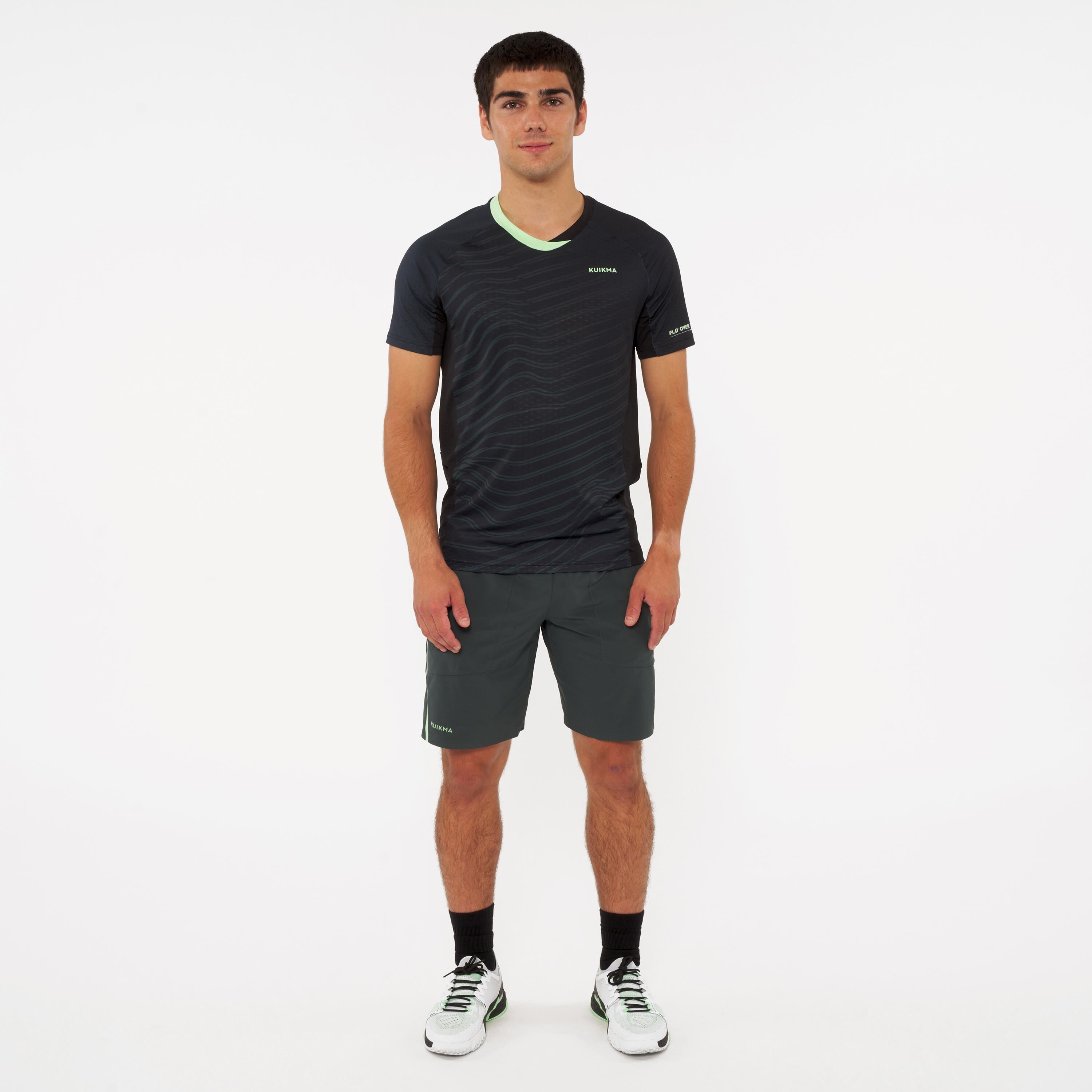 Men's Padel Breathable Shorts Dry+ - Green 9/9