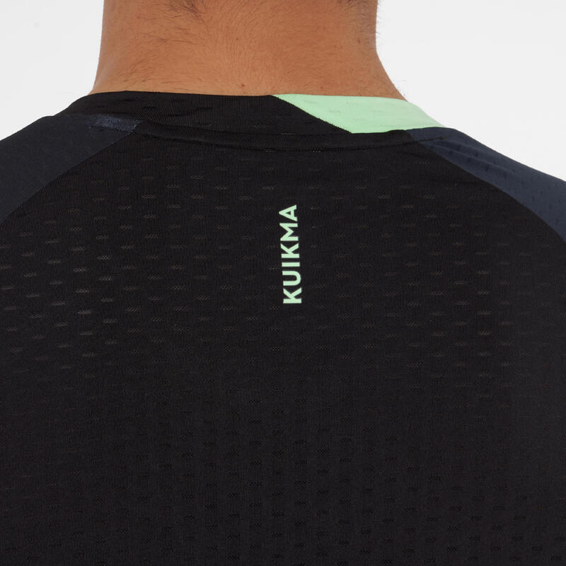 Technisch padelshirt met korte mouwen voor heren 900 groen