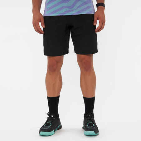 Men's Breathable Padel Shorts Dry - Black