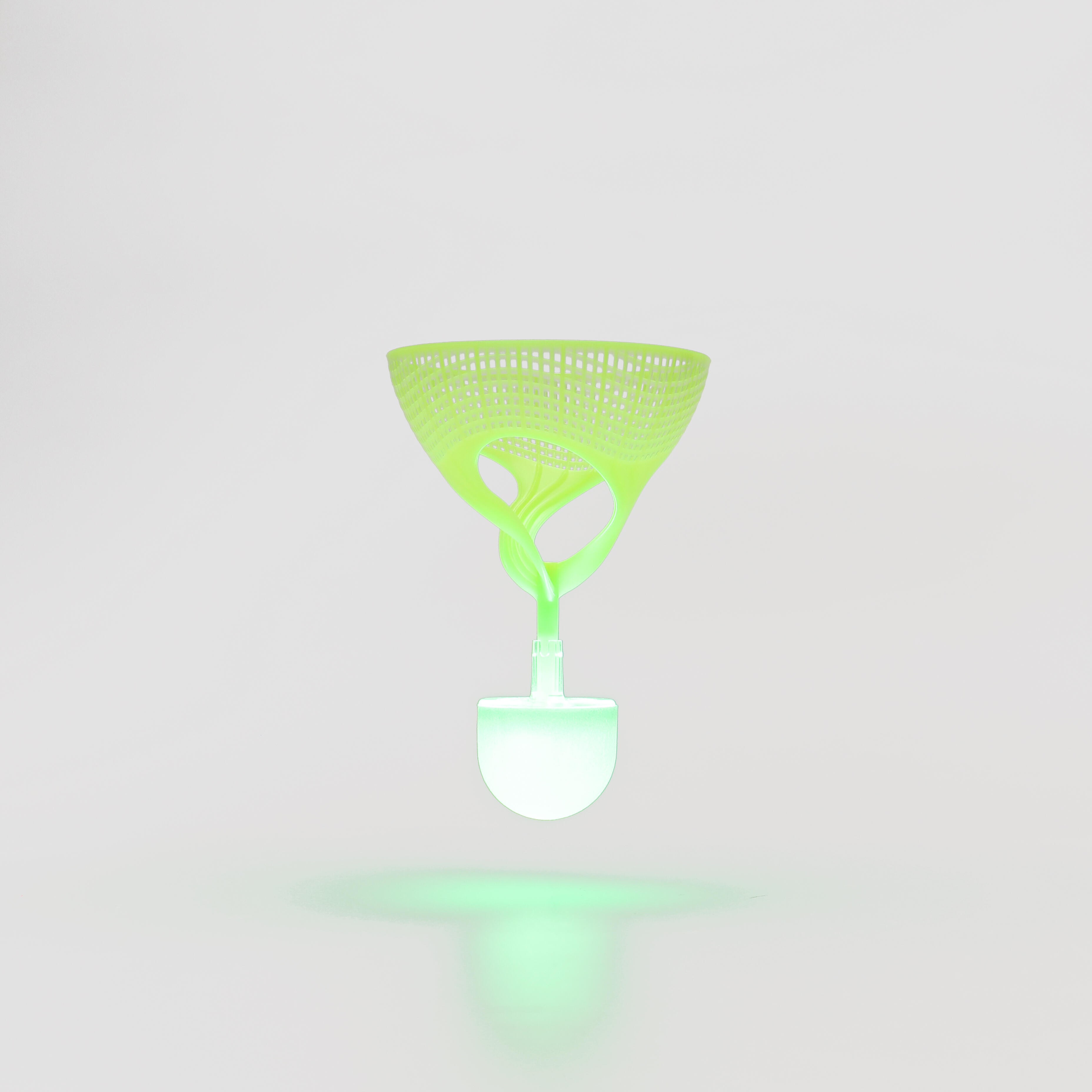Outdoor Badminton Illuminated Shuttlecock to Play in the Dark - Feenixx 530 Nite - PERFLY