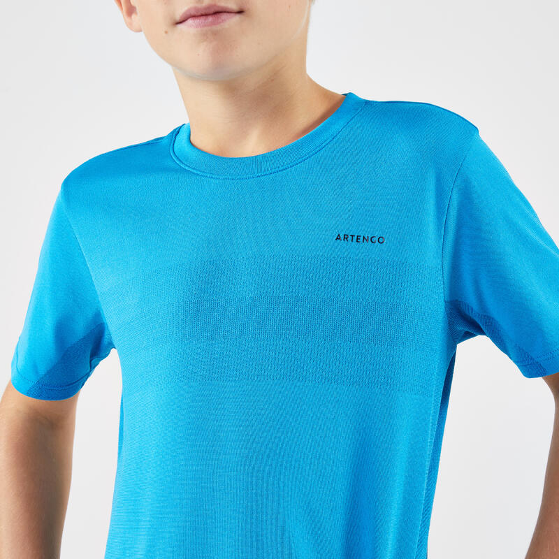 Camiseta de tenis Júnior - Camiseta Azul