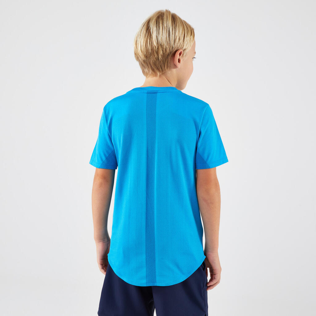 Kinder Tennis T-Shirt - Light blau 