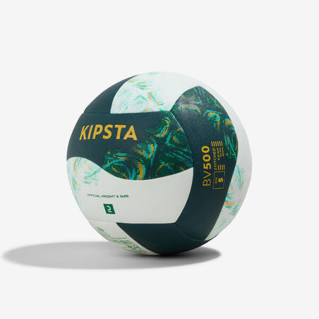М'яч Replica для пляжного волейболу гібридний зелений/білий