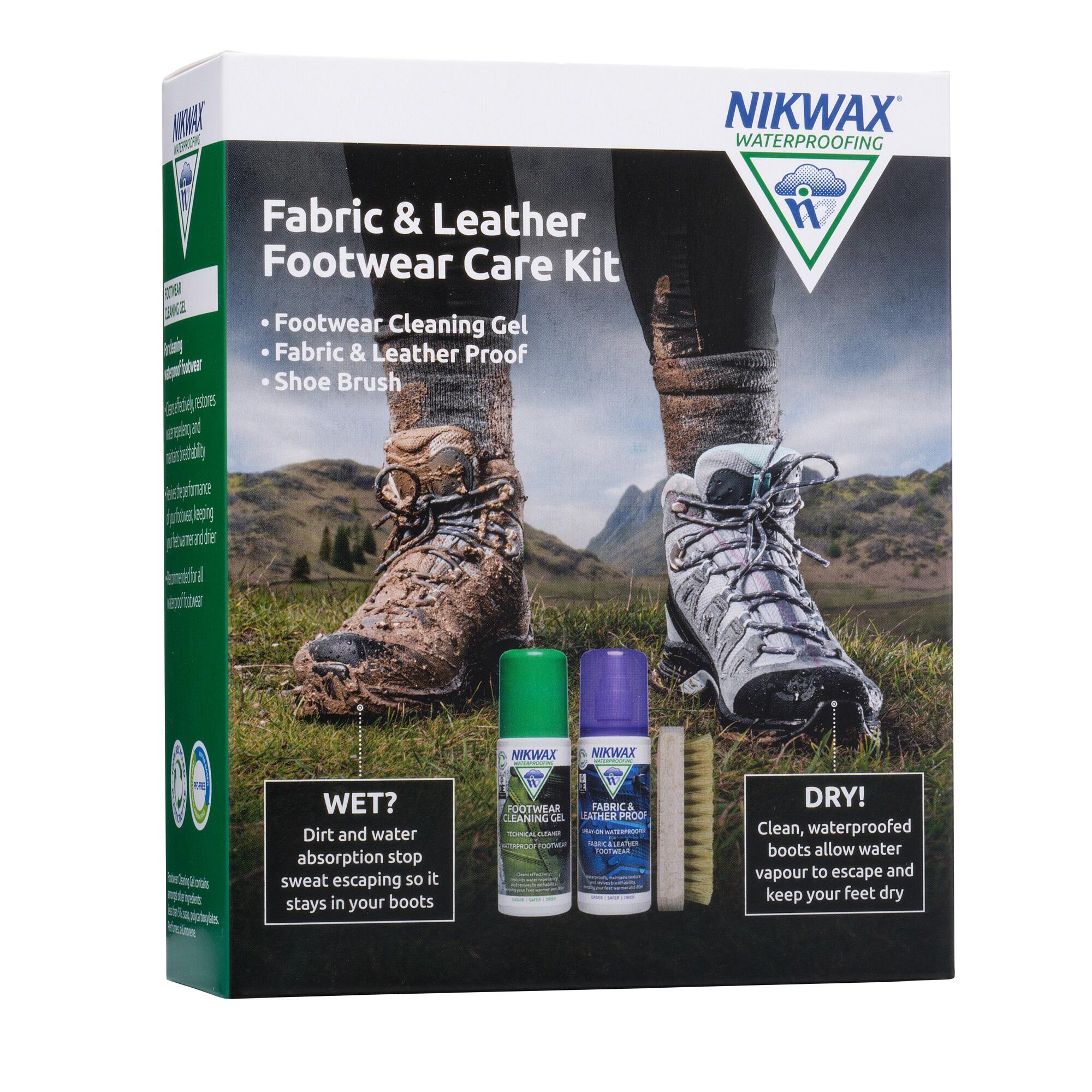 Nikwax FABRIC & LEATHER FOOTWEAR CARE KIT 3/7