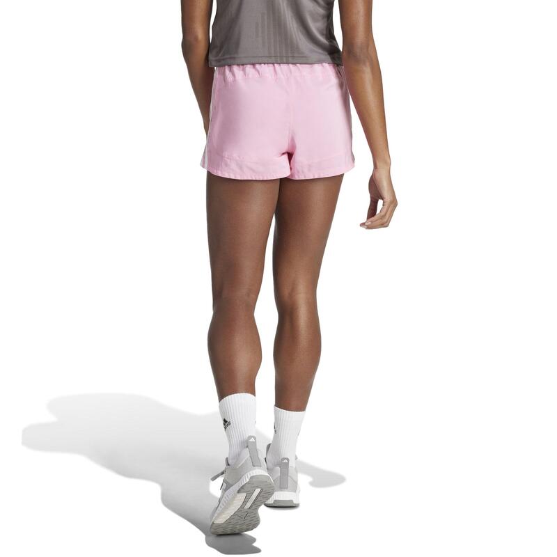 Pantalón Corto Fitness Cardio Adidas Mujer Rosa