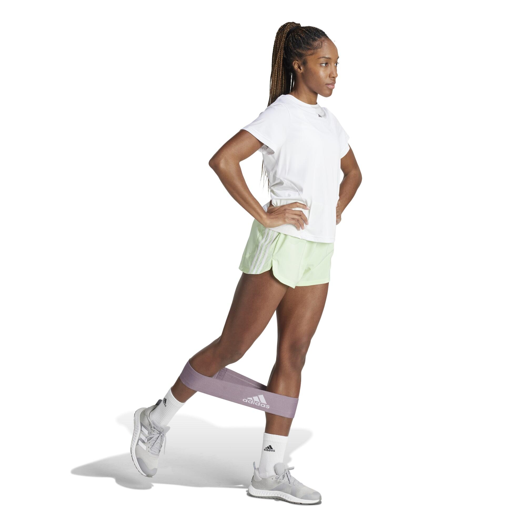 SHORT DE FITNESS CARDIO ADIDAS FEMME VERT 2/3