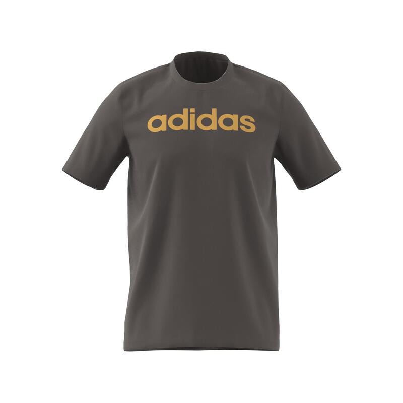 T-shirt ADIDAS uomo palestra regular fit 100% cotone grigia