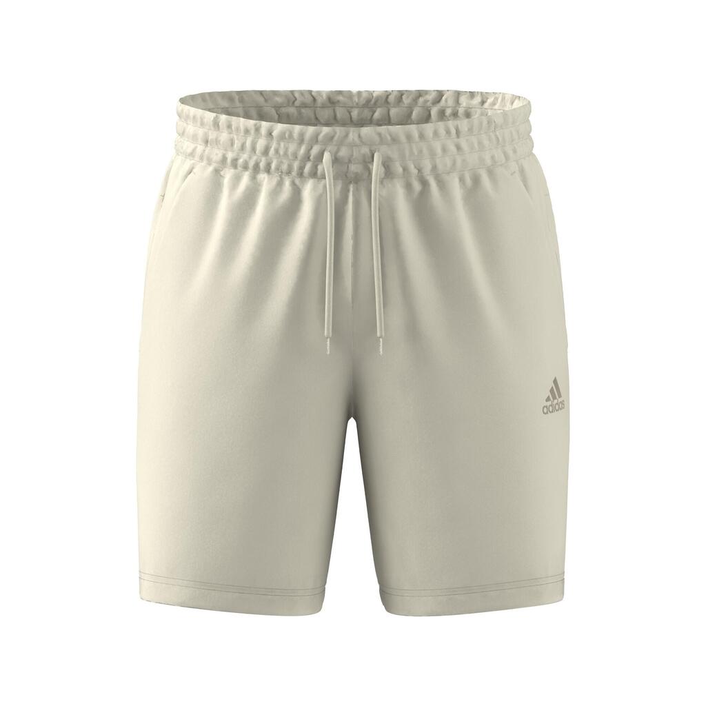 Men's Low-Impact Fitness Shorts - Off-White