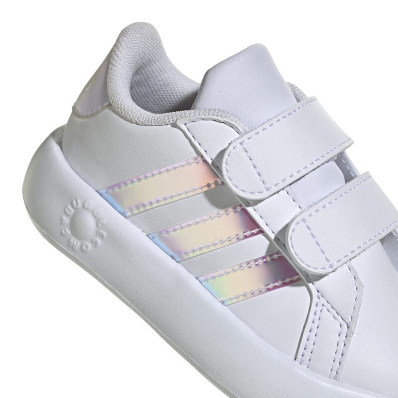 ADIDAS Turnschuhe Babys/Kleinkinder - Grand Court weiss schillernd