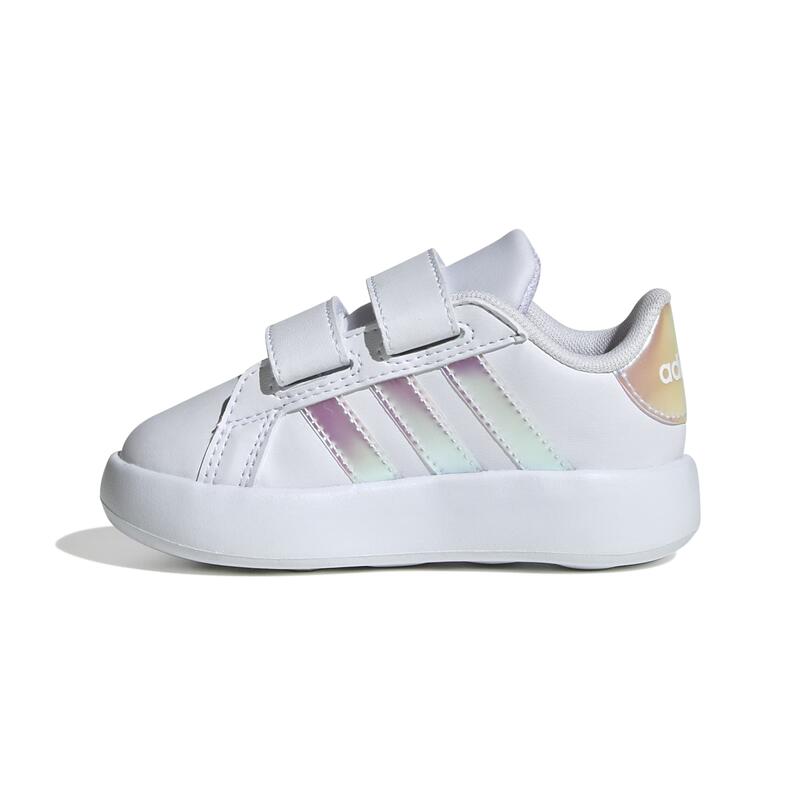 CALÇADO GRAND COURT ADIDAS BEBÉ BRANCO IRIDESCENTE