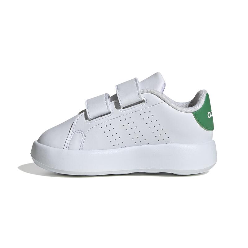Calçado de Ginástica Bebé Adidas Advantage (20 a 27) Branco/Verde