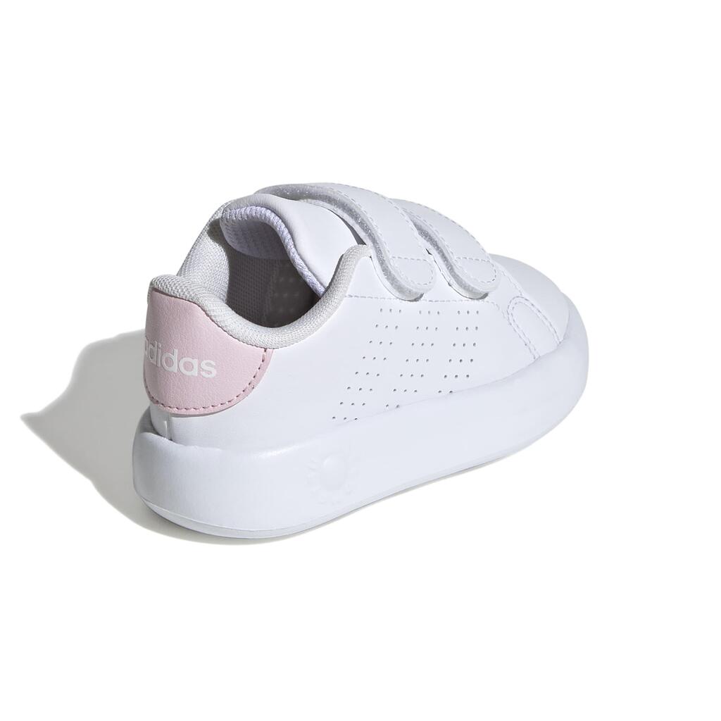 Bērnu sporta apavi (19,5–26,5), balti/rozā