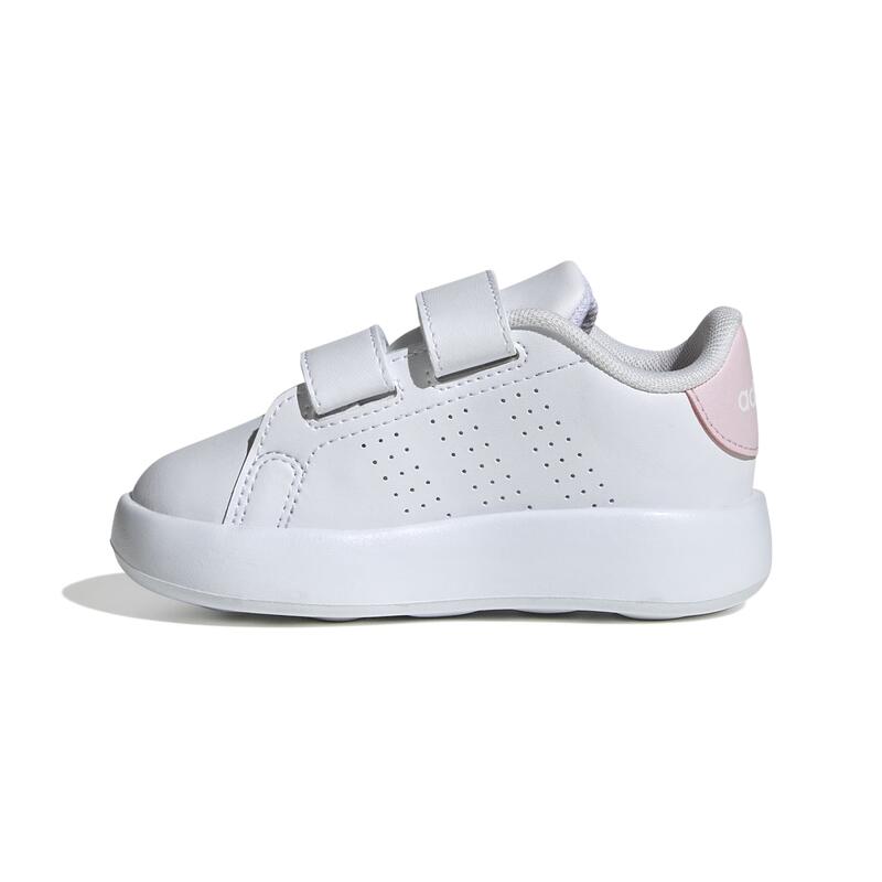 Chaussure Adidas Advantage bébé (20 au 27) - blanc et rose