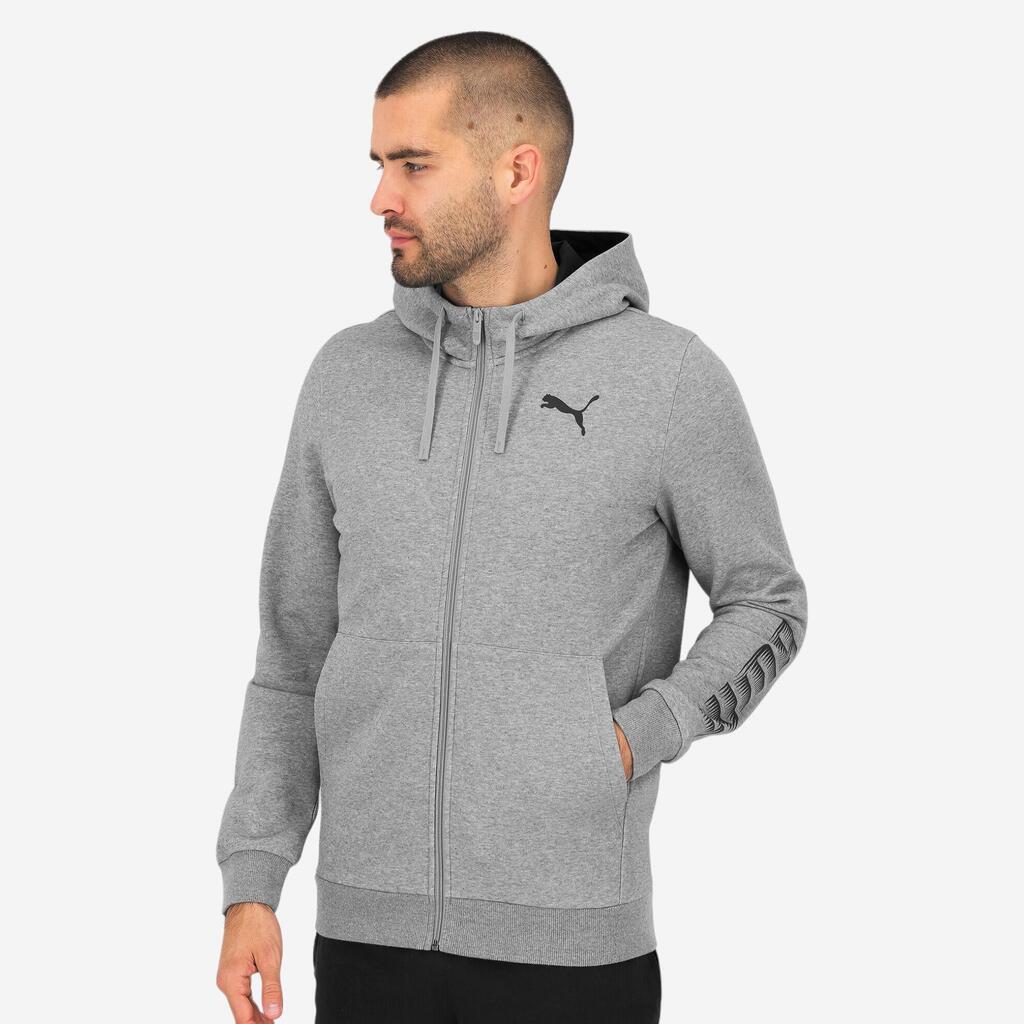 Puma Trainingsjacke mit Kapuze Herren - grau 