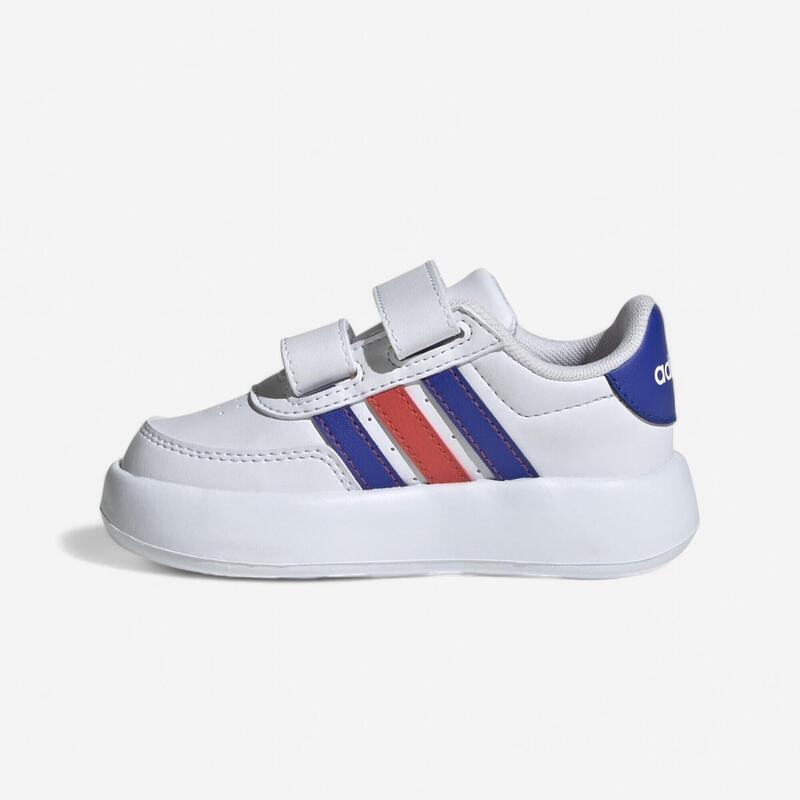 CALÇADO BREAKNET ADIDAS BEBÉ BRANCO AZUL VERMELHO