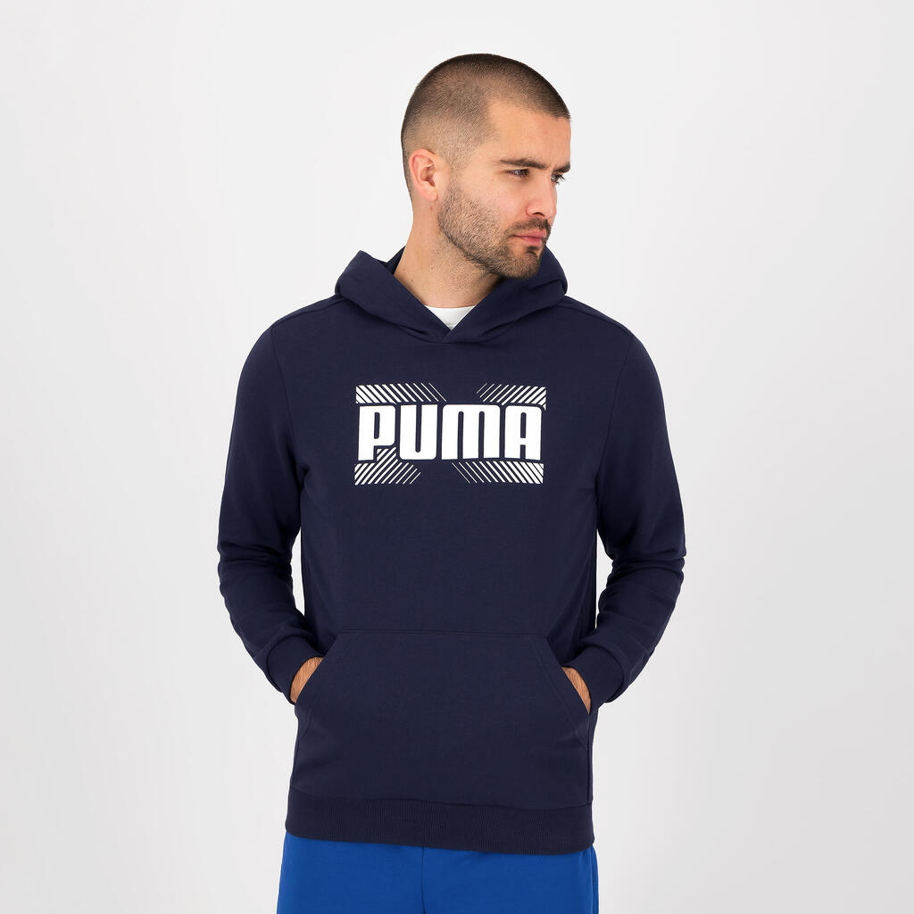 Men's Fitness Hoodie - Blue