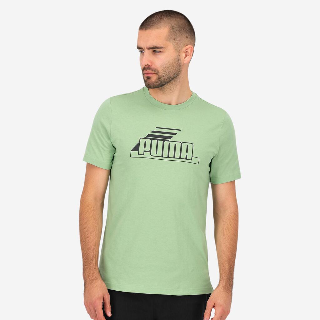 Puma T-Shirt Herren Baumwolle - grün 