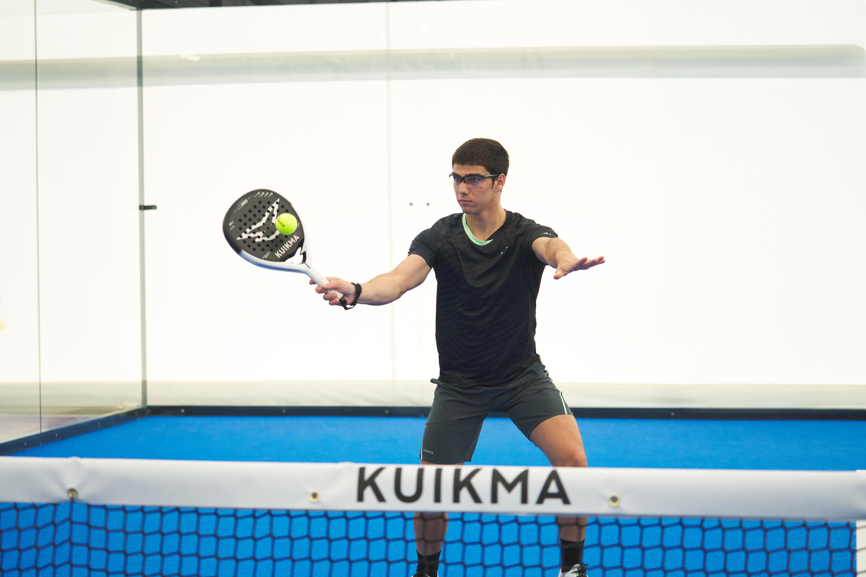 Pánské tričko na padel s krátkým rukávem 900 11/13