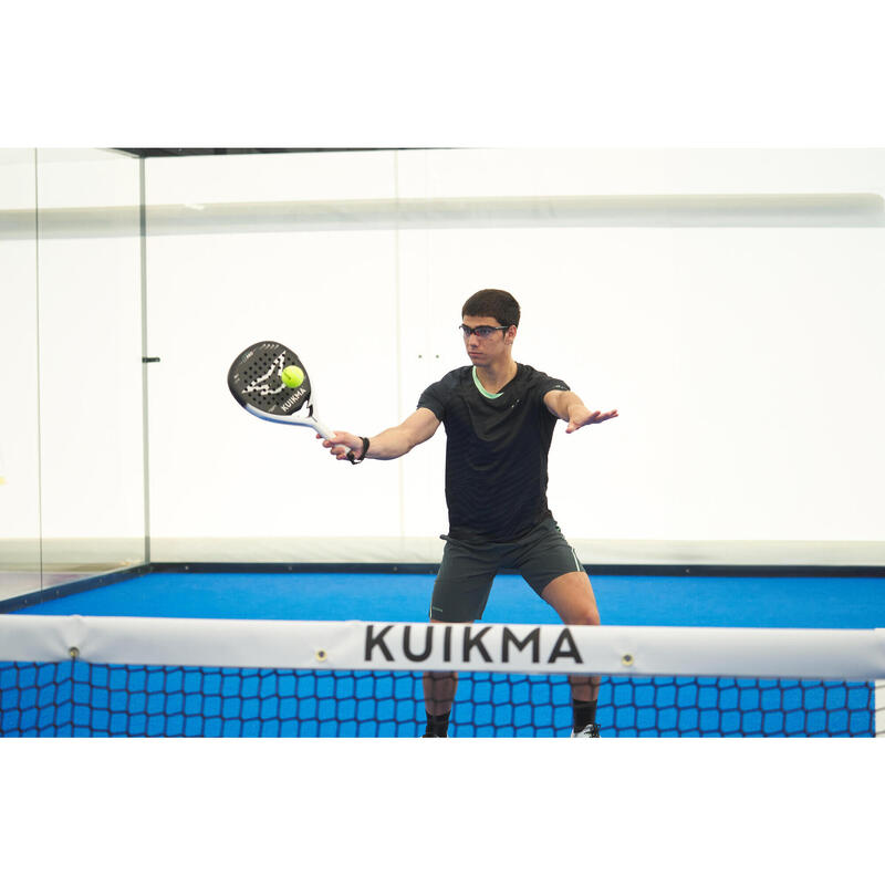 T-shirt de padel manches courtes technique Homme - Kuikma 900 vert