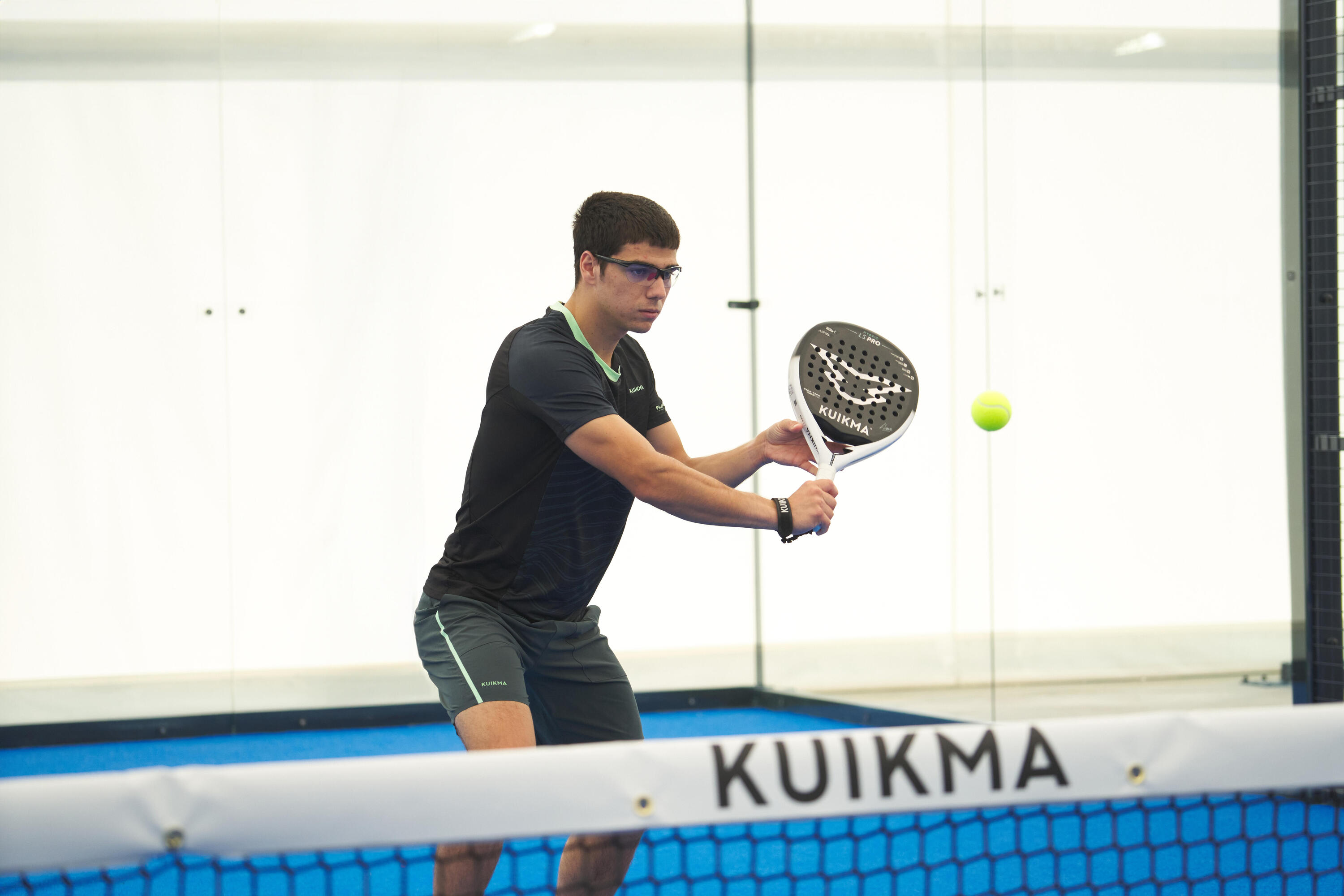 Pánské tričko na padel s krátkým rukávem 900 12/13