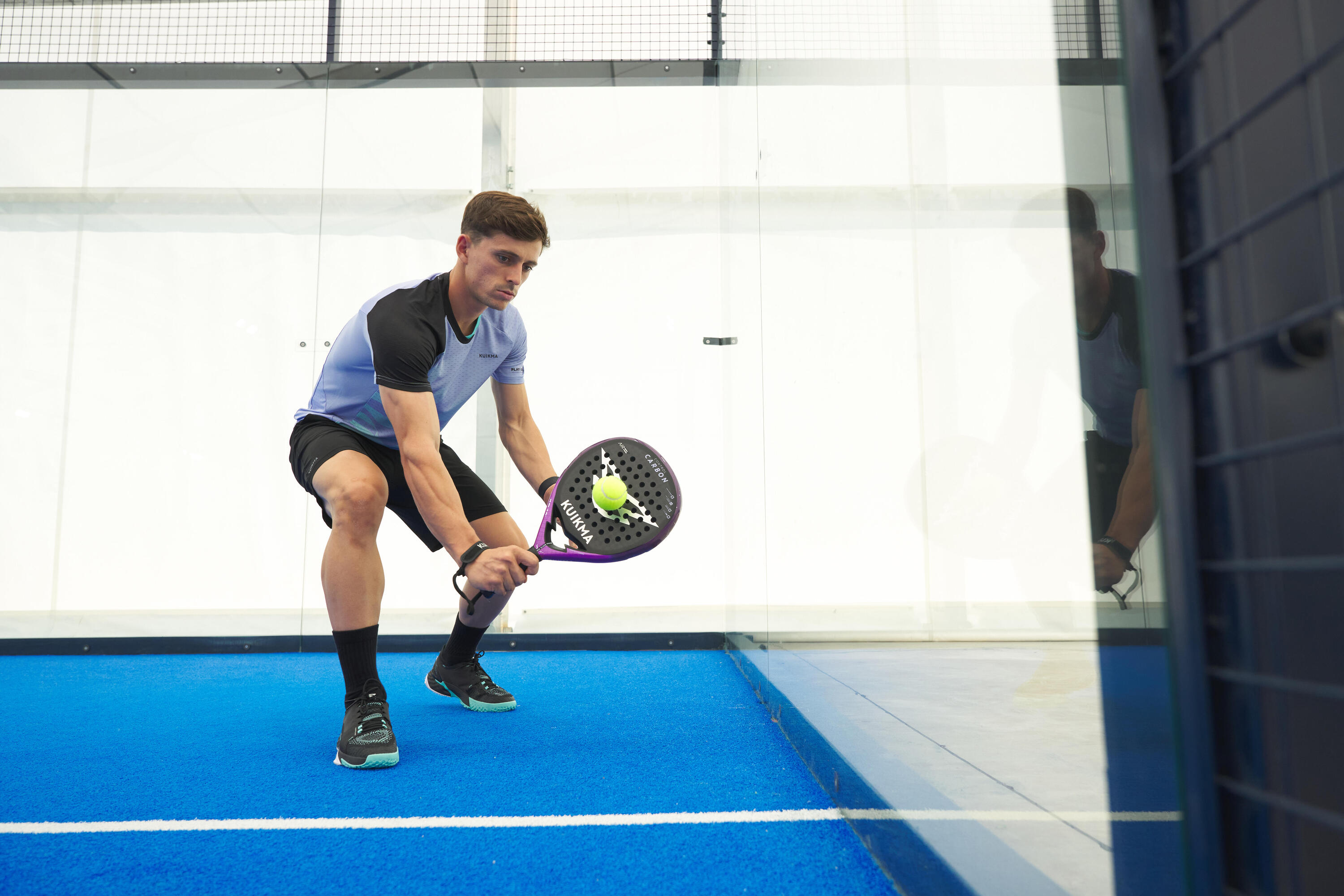 Padelracket voor volwassenen Control Carbon 11/13