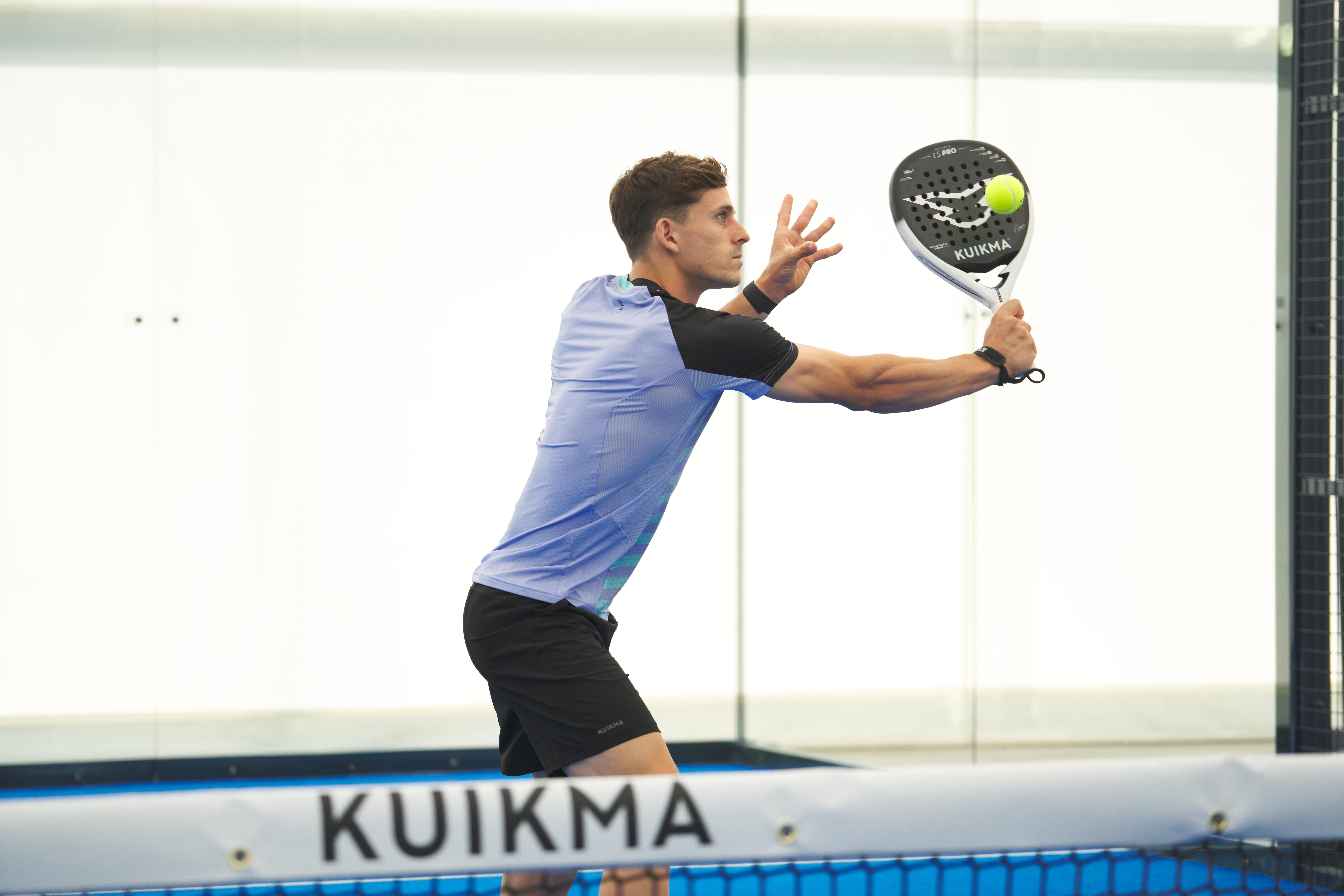 Short de padel respirant homme, Dry - KUIKMA