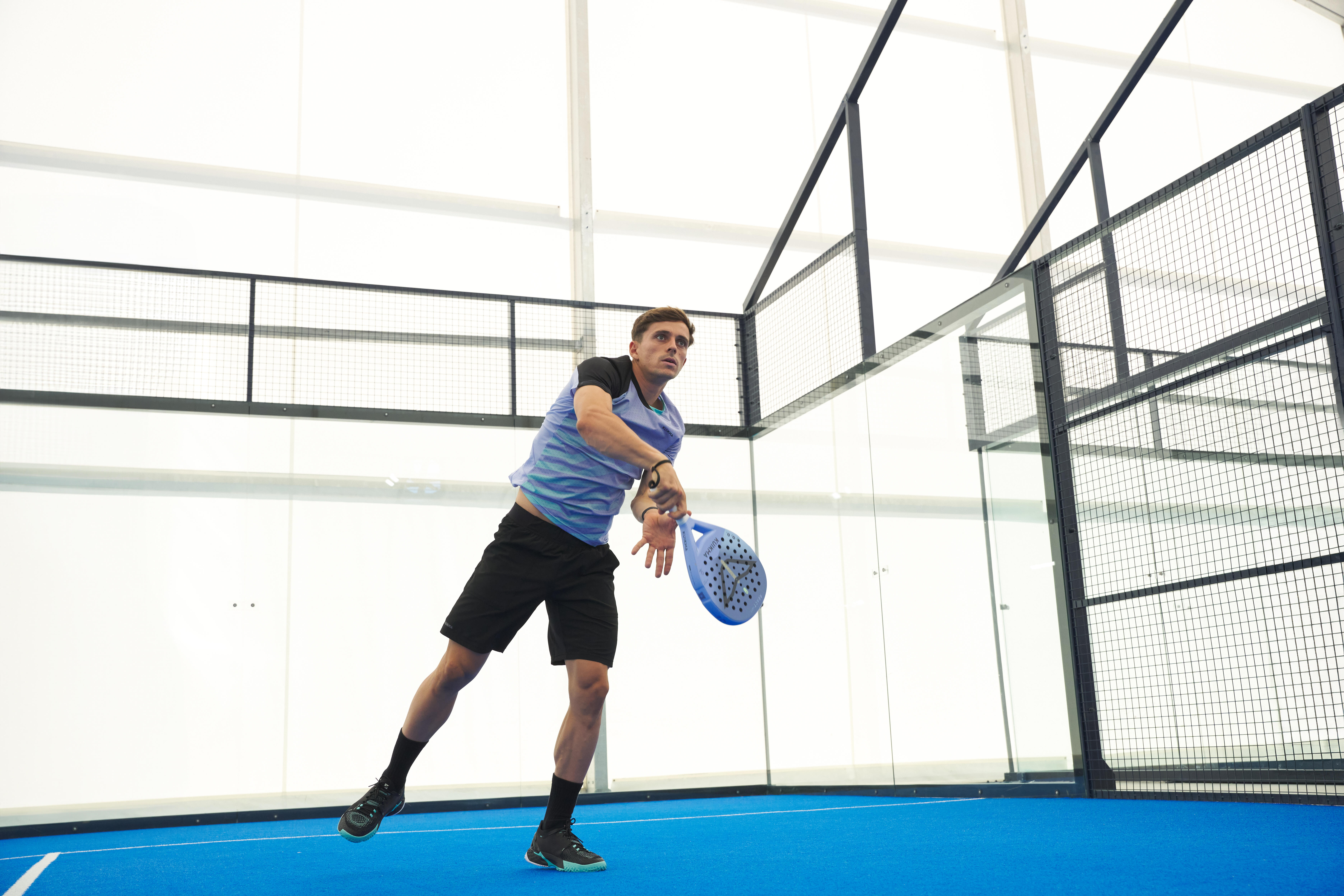 Short de padel respirant homme, Dry - KUIKMA