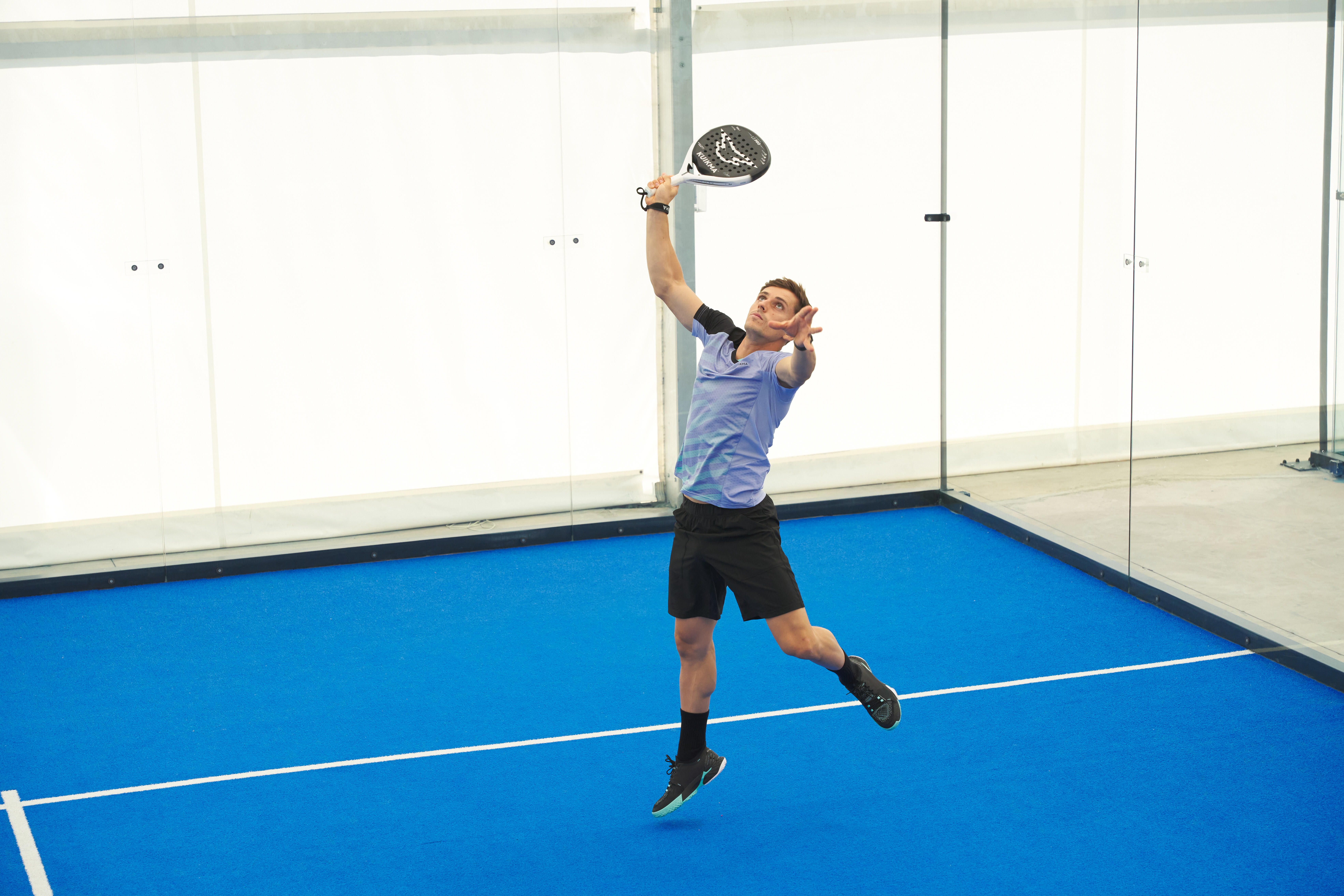 Short de padel respirant homme, Dry - KUIKMA