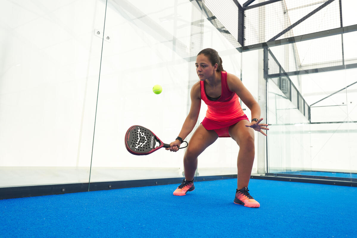 Advanced padel player