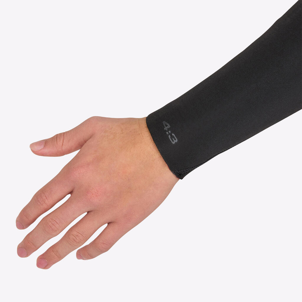 Neoprensko odijelo muško 4/3 mm Session crno-plavo