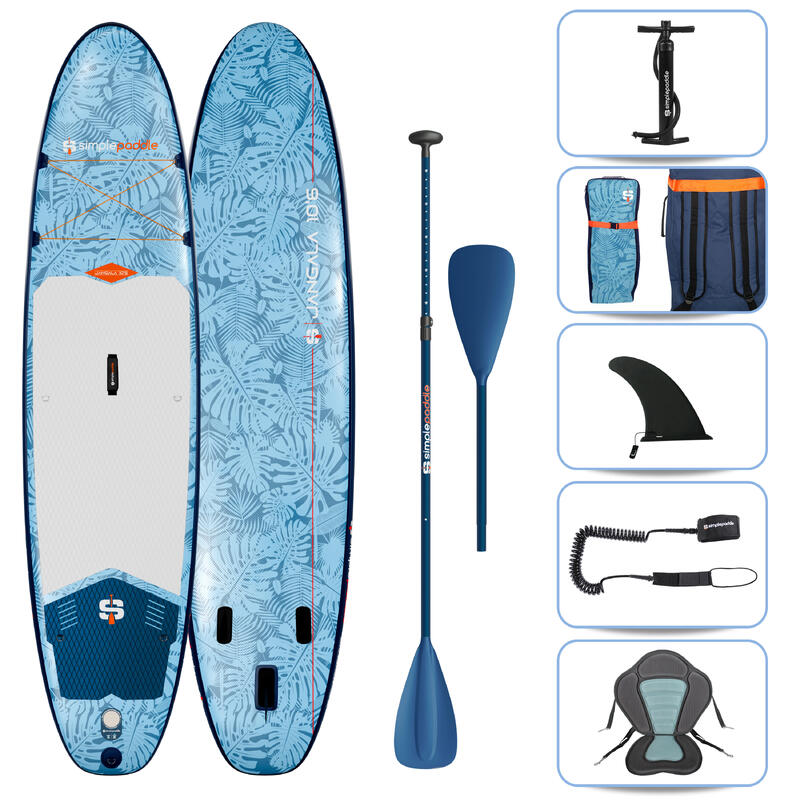 PACK STAND UP PADDLE + SIEGE 10'6