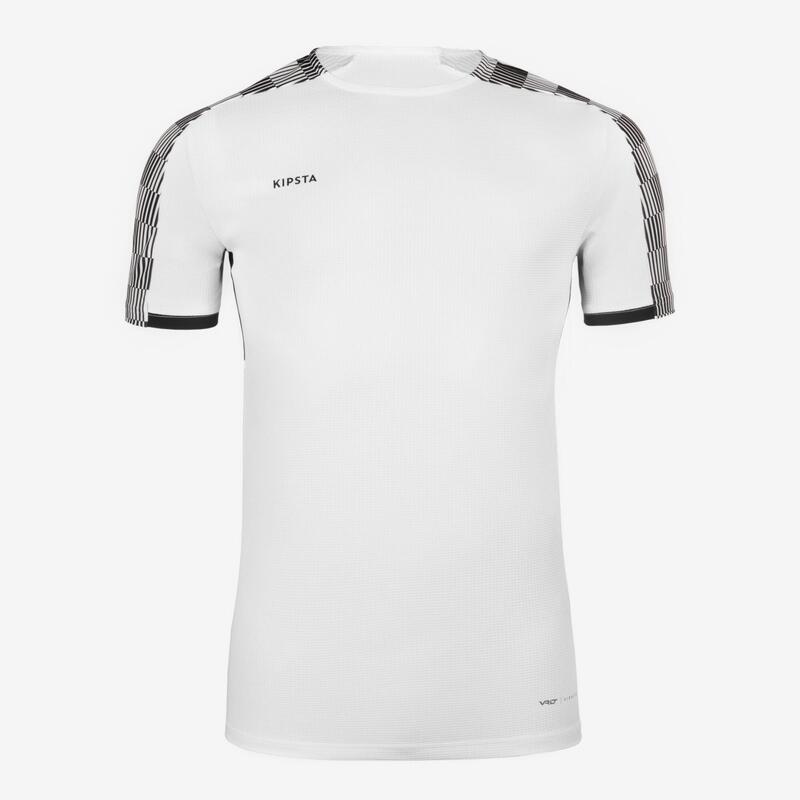 Yetişkin Futbol Forması - Beyaz/Siyah - Viralto Damier