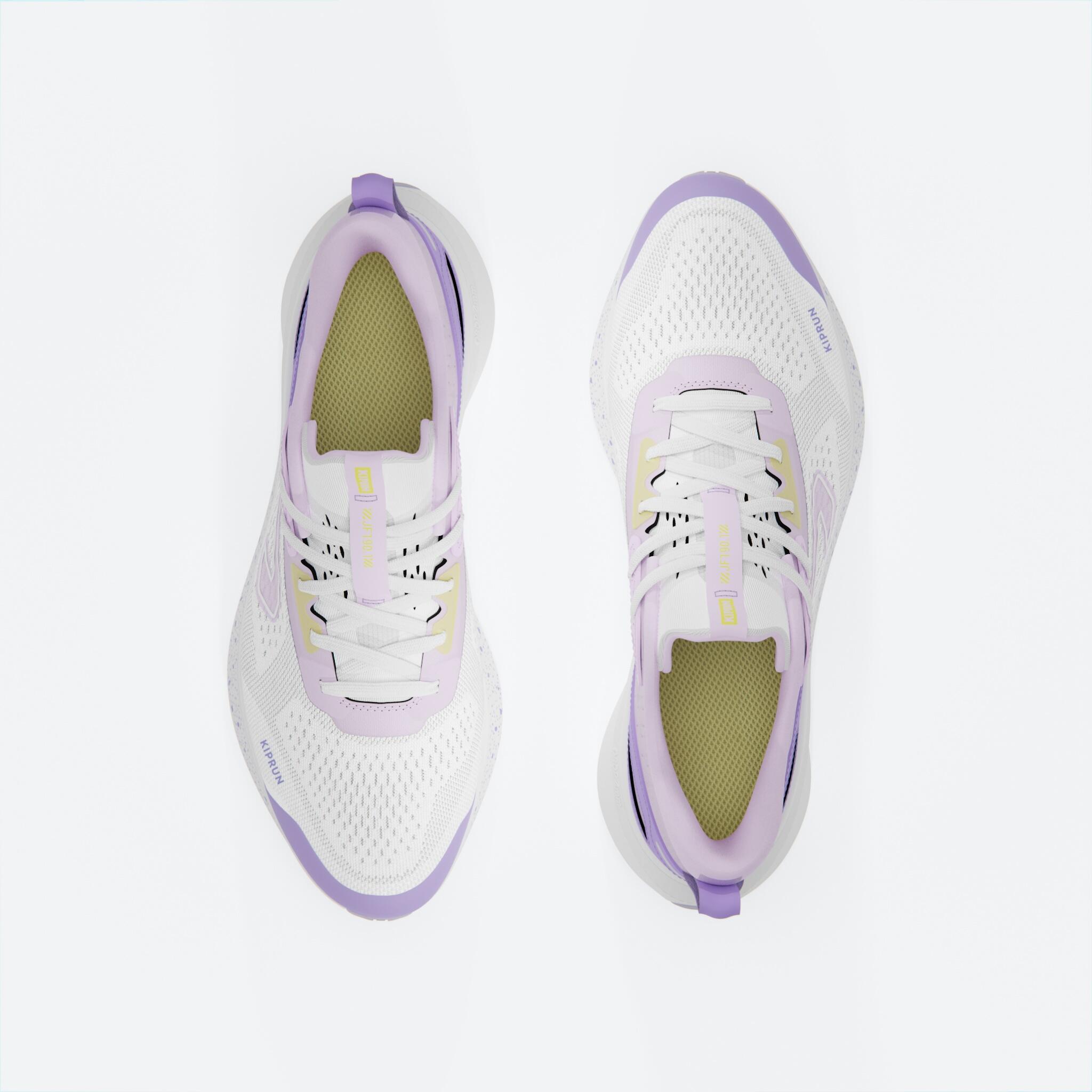 JOGFLOW 190.1 Women's Running Shoes - White/Purple 6/7