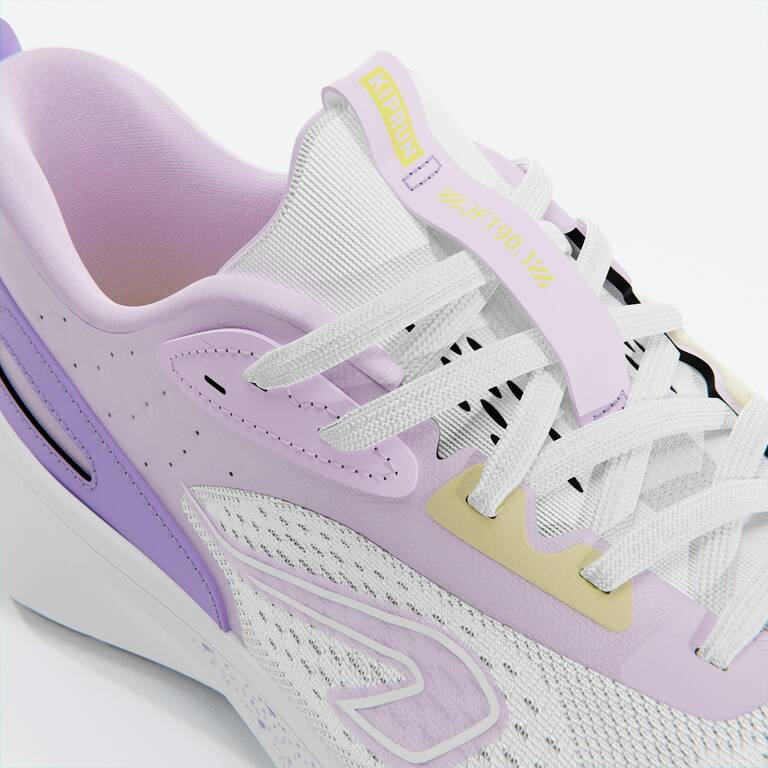 JOGFLOW 190.1 Women's Running Shoes - White/Purple