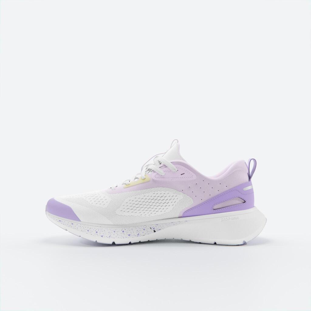 Chaussures de Running Femme, Kiprun Jogflow 190.1 Blanc Violet