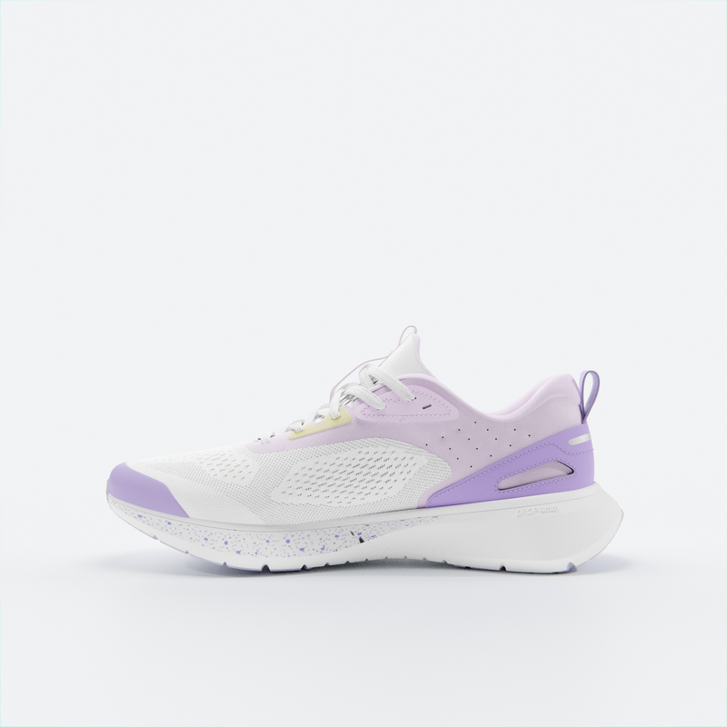 Chaussures de Running Femme, Jogflow Blanc Violet pour les
