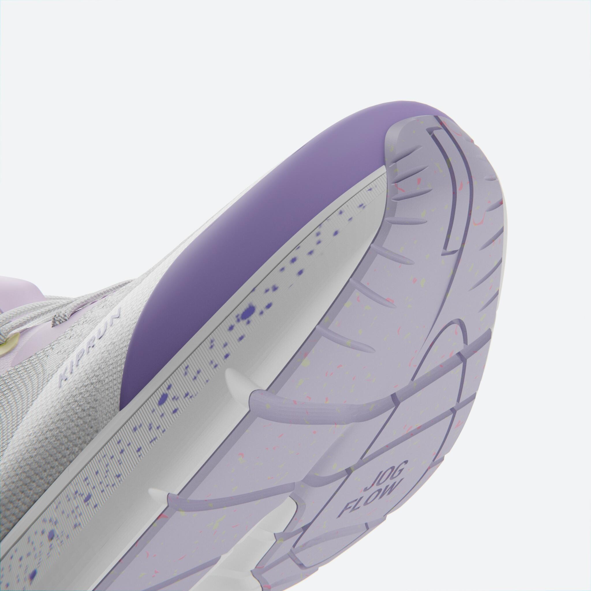 Zapatillas Running Kiprun Jogflow 190.1 Mujer - Blanco y Violeta 7/9