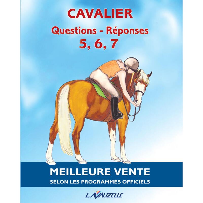 Livre d'équitation Questions Réponses 5 à 7 et degré 2