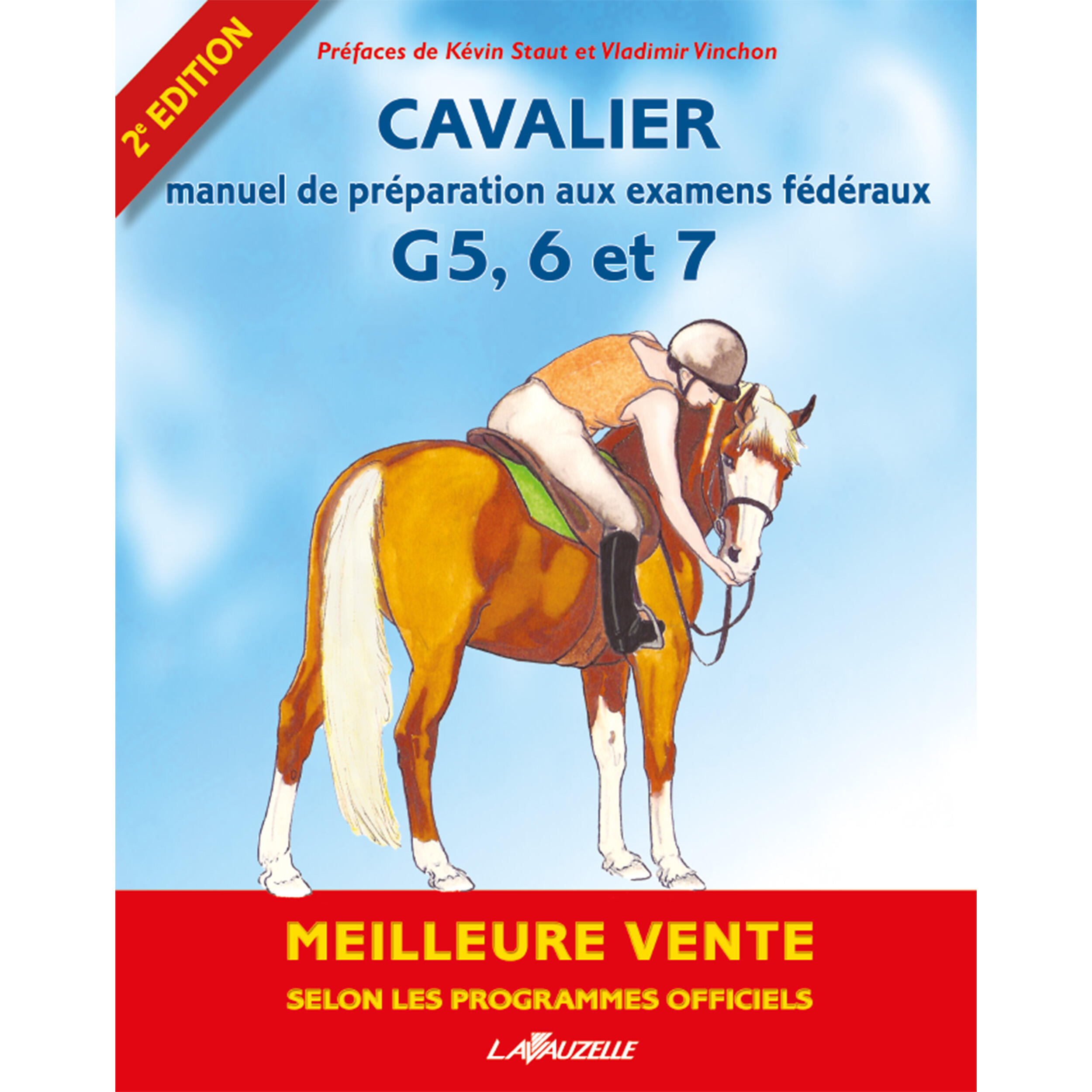 Livre d'équitation pour la préparation aux examens fédéraux 5 à 7 et degré 2 1/1