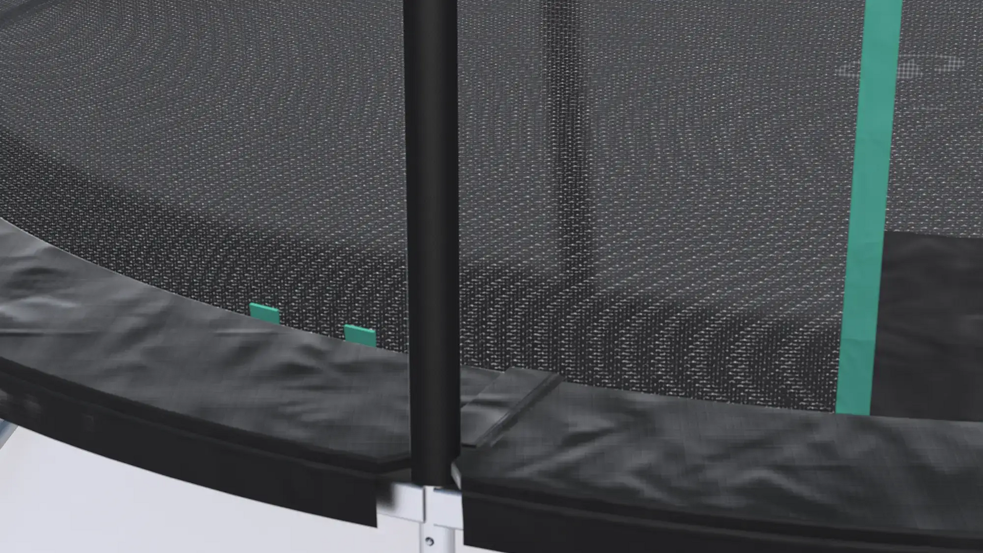 Trampolin mit Sicherheitsnetz Montage ohne Werkzeug - 420