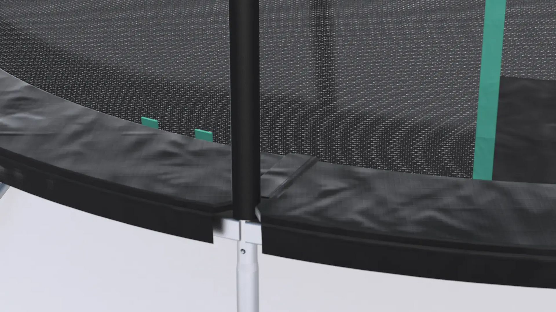 TRAMPOLIM 360 COM REDE DE PROTEÇÃO - MONTAGEM SEM FERRAMENTAS