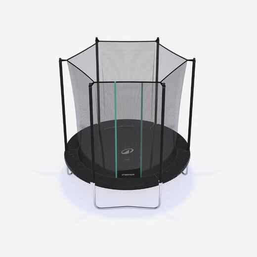 Trampoline 240 with Protective Net - Tool-Free Design