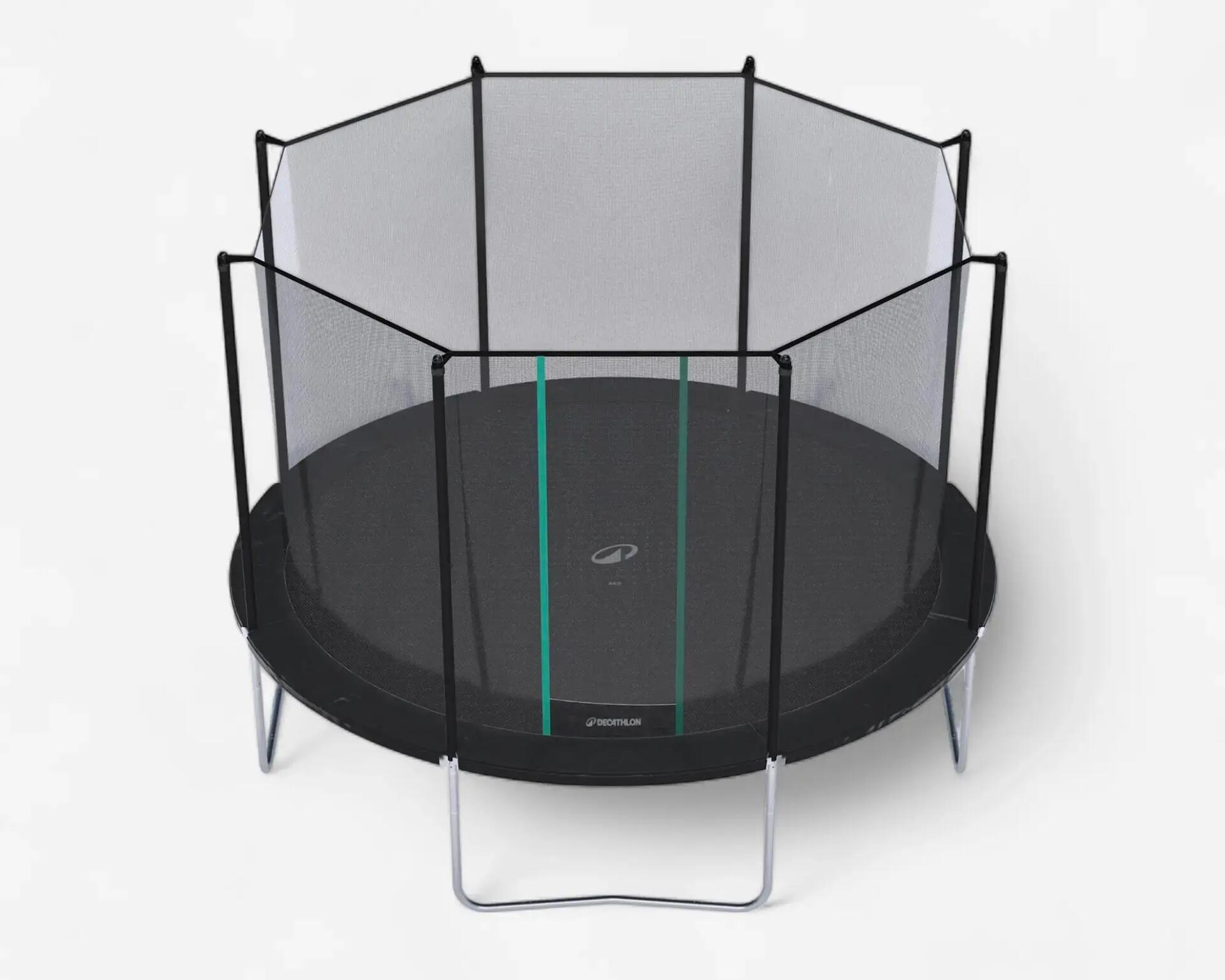 TRAMPOLINE 360 AVEC FILET - MONTAGE SANS OUTIL