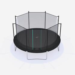 Trampoline 420 avec filet de protection - Montage sans outil