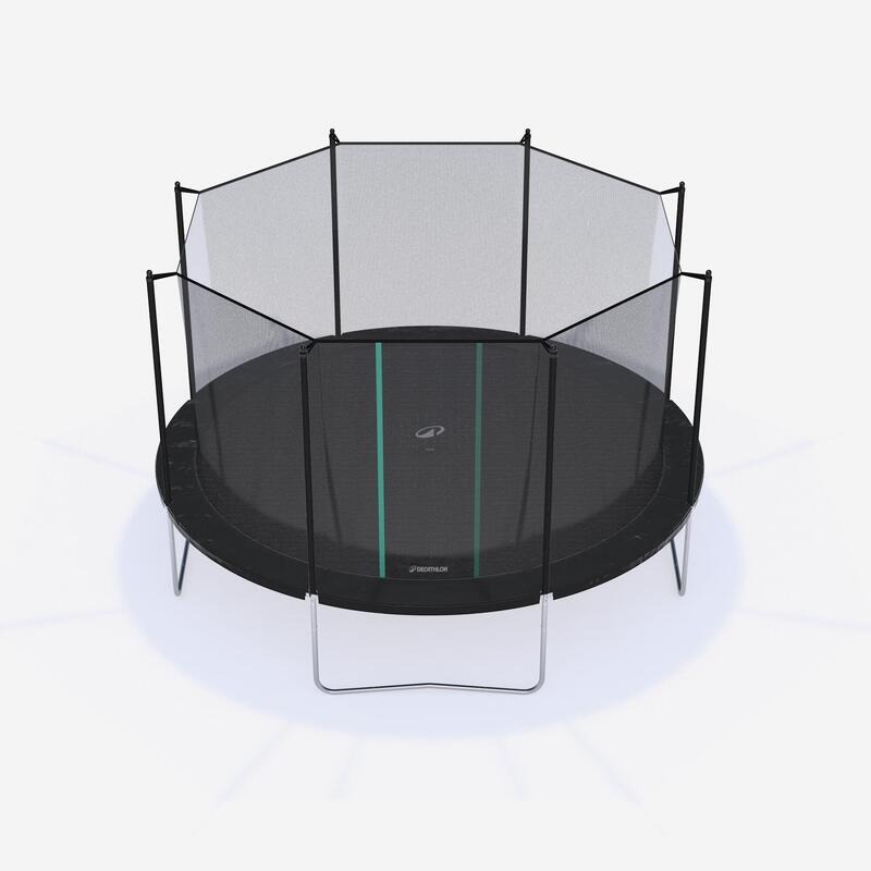 Trampoline 420 avec filet de protection - Montage sans outil