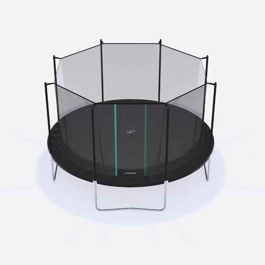 
      Okrugli trampolin 420 sa zaštitnom mrežom sastavljanje bez alata
  