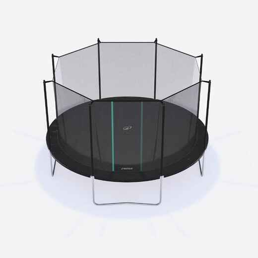 
      Trampoline 420 with Safety Net - Tool-Free Assembly
  